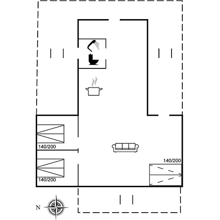 Thine - 250m From The Sea By Interhome *